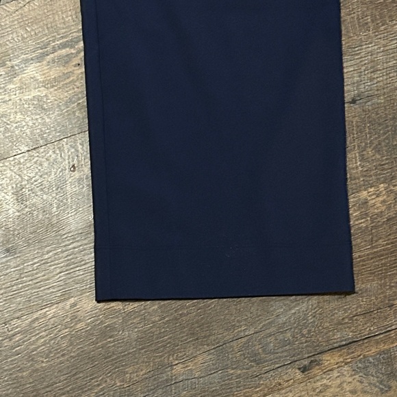 Chico's Classic Navy Wide Leg Pants Pull on Size Medium (1) - Picture 2 of 6